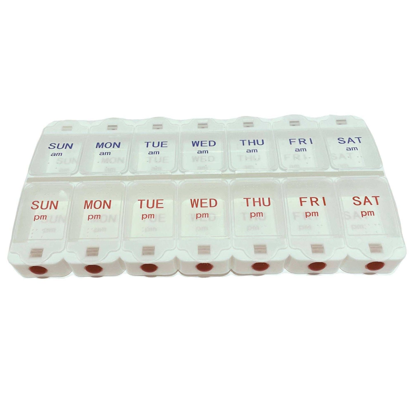 Arthritis-Friendly Pill Organizer (7 Day AM/PM) nice margins