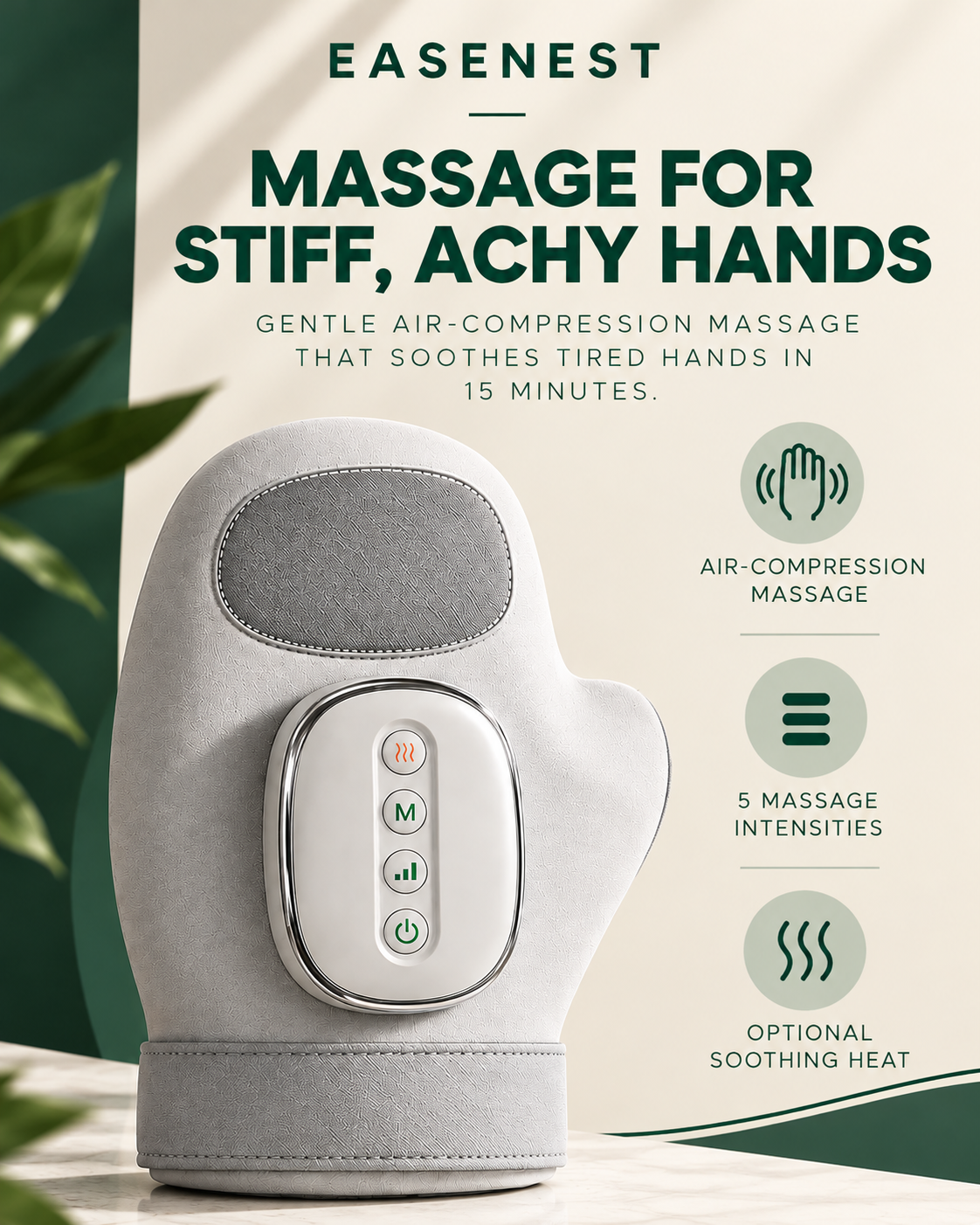 Cordless Heated Hand Massager